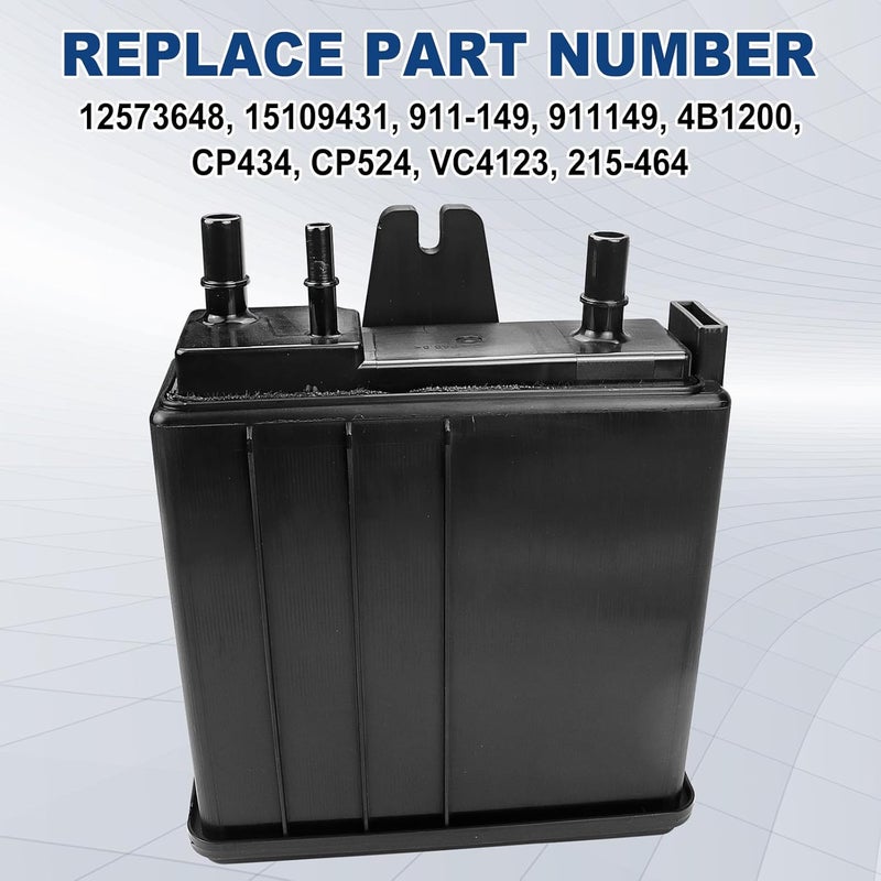 FEXON 15109431 Fuel-Evap Charcoal Vapor Canister - Compatible with Buick Rendezvous, Cadillac CTS, Escalade, SRX, Chevy Tahoe & GMC Yukon, 2004-2016, Replaces# 911-149 215-464 12573648 - Image 3